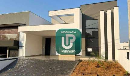 Casa com 3 dormitórios, 198 m² - venda por R$ 1.600.000,00 ou aluguel por R$ 9.443,33/mês - Condominio Renaissance - Sorocaba/SP