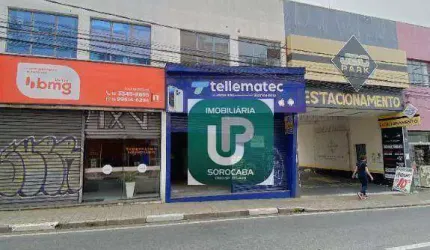 Salão para alugar, 50 m² Terreo e 110 m Andar de cima por R$ 3.000/mês - Centro - Sorocaba/SP