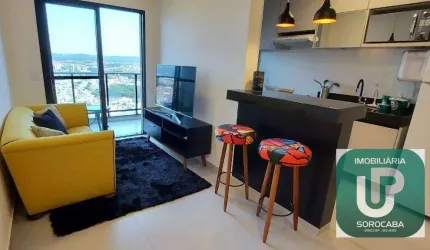 Apartamento com 1 dormitório, 48 m² - venda por R$ 700.000,00 ou aluguel por R$ 4.425,00/mês - Condomínio Le Monde Campolim - Sorocaba/SP