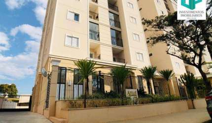 Apartamento com 2 dormitórios para alugar, 60 m² por R$ 3.195,00/mês - Edificio Ateliê Campolim - Sorocaba/SP