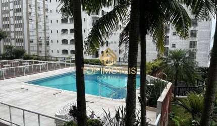 Piscina Sauna e Churrasqueira na Quadra da Praia de Pitangueiras Guarujá/SP