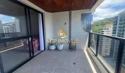 Apartamento com Varanda e Vista para o Mar na Praia de Pitangueiras Guarujá