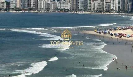 Apartamento na Praia de Pitangueiras com Vista para o Mar - Guarujá SP