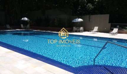 Apartamento com Vista para o Mar no Guarujá - Praia de Pitangueiras