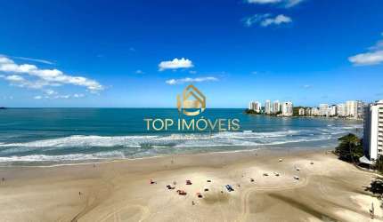 Apartamento Mobiliado Frente Mar para Locação na Praia de Pitangueiras