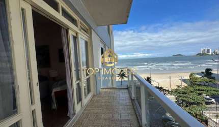 Apartamento de Frente para o Mar na Praia de Pitangueiras Guarujá SP