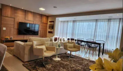 Apartamento mobiliado com 3 dormitórios à venda, 118 m² por R$ 1.350.000 - Alto da Glória - Goiânia/GO