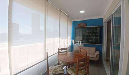 Apartamento equipado e mobiliado, com 3 dormitórios à venda, 105 m² por R$ 800.000 - Setor Aeroporto - Goiânia/GO