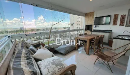 Apartamento equipado e mobiliado com 3 dormitórios à venda, 150 m² por R$ 1.400.000 - Jardim Goiás - Goiânia/GO