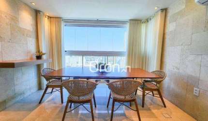 Apartamento equipado e mobiliado com 3 dormitórios à venda, 106 m² por R$ 974.000 - Setor Bueno - Goiânia/GO