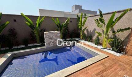 Casa com 4 dormitórios à venda, 180 m² por R$ 1.350.000,00 - Terras Alpha 1 - Senador Canedo/GO