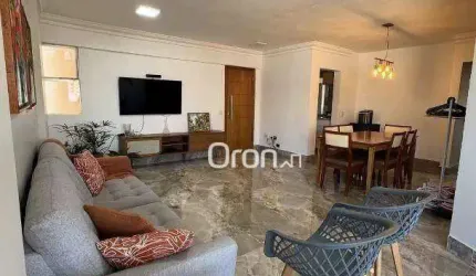 Apartamento mobiliado com 3 dormitórios à venda, 113 m² por R$ 760.000 - Setor Bueno - Goiânia/GO