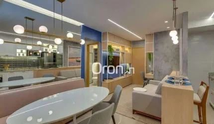 Apartamento com 2 dormitórios à venda, 58 m² por R$ 396.000,00 - Setor Criméia Oeste - Goiânia/GO