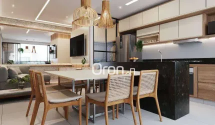 Apartamento com 3 dormitórios à venda, 76 m² por R$ 545.000,00 - Setor Central - Goiânia/GO