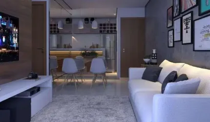 Apartamento à venda, 55 m² por R$ 289.000,00 - Residencial Recreio Panorama - Goiânia/GO