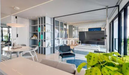 Flat com 1 dormitório à venda, 49 m² por R$ 696.000,00 - Setor Bueno - Goiânia/GO