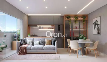 Apartamento à venda, 60 m² por R$ 497.000,00 - Parque Amazônia - Goiânia/GO