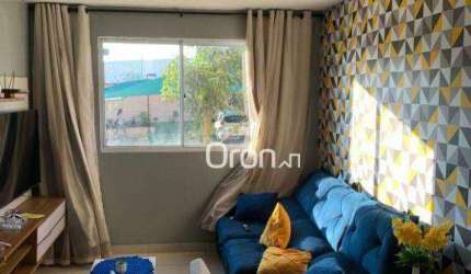 Flat com 1 dormitório à venda, 47 m² por R$ 195.000,00 - Residencial Barcelona - Goiânia/GO