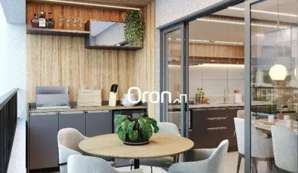 Apartamento com 3 dormitórios à venda, 101 m² por R$ 1.018.000,00 - Setor Marista - Goiânia/GO