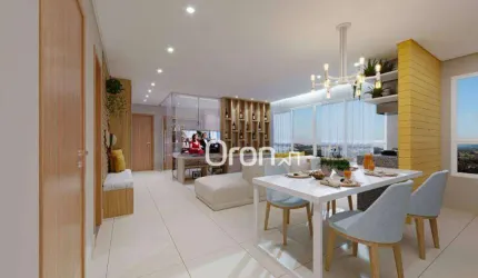 Apartamento com 3 dormitórios à venda, 76 m² por R$ 592.000,00 - Vila Rosa - Goiânia/GO