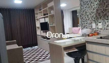 Flat com 1 dormitório à venda, 38 m² por R$ 449.000,00 - Jardim Goiás - Goiânia/GO