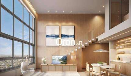 Apartamento Duplex com 2 dormitórios à venda, 93 m² por R$ 1.203.000,00 - Setor Marista - Goiânia/GO