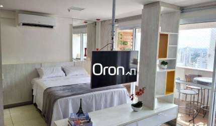 Flat com 1 dormitório à venda, 38 m² por R$ 459.000,00 - Jardim Goiás - Goiânia/GO