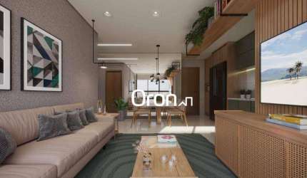 Apartamento com 3 dormitórios à venda, 89 m² por R$ 775.000,00 - Serrinha - Goiânia/GO