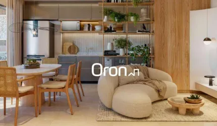 Apartamento com 3 dormitórios à venda, 91 m² por R$ 1.404.000,00 - Jardim Goiás - Goiânia/GO