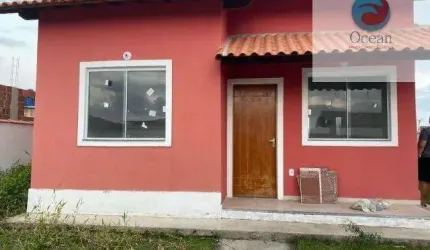 Ocean vende:  Maricá, Itaipuaçu, casa 2 quartos, sendo 1 suíte, área serviço, lote de 480M²