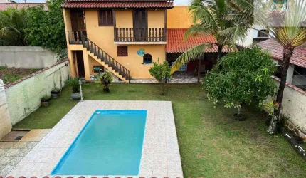 Ocean vende:  Itaipuaçu, casa 5 quartos(3 suítes), anexo, piscina, churrasqueira, fogão lenha