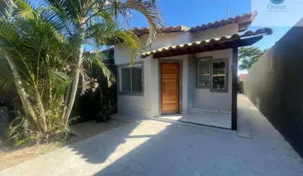 Ocean vende: Itaipuaçu, casa 2 quartos, sendo 1suíte, closet, coz. americana, garagem.