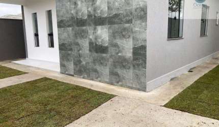Ocean vende: Itaipuaçu, casa 3 quartos, sendo 1 suíte + closet. Toda em porcelanato, teto rebaixado
