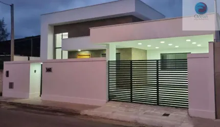 Ocean vende: Niterói, Itaipu, casa contemporânea 3 quartos(1suíte), churrasqueira, garagem.