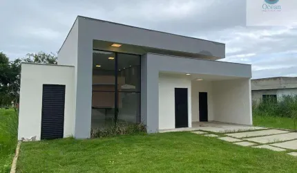 Ocean vende: Maricá, condomínio, Casa 3 quartos (1 suíte/closet), Cozinha com ilha  em granito
