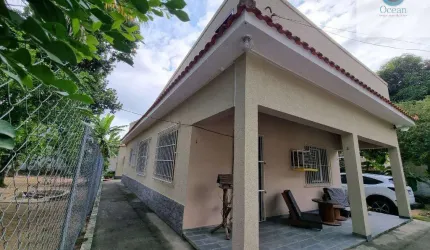 Ocean vende: Maricá, São J. Imbassai, casa 5 quartos(2suítes), 1360M², área de lazer, churrasqueira.