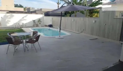 Ocean vende: Maricá , Condomínio, casa 3 quartos, sendo 1 suíte, área gourmet, garagem, piscina