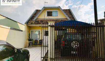 Casa com Ático/99m² á 16min Shopping S.José/27min Curitiba/ R$ 350mil.