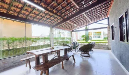 Casa com 3 dormitórios à venda, 200 m² por R$ 790.000 - Cond. Águas da Serra Haras e Golf - Bananeiras/PB
