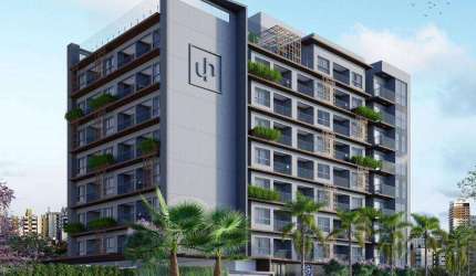 Flat com 1 dormitório à venda, 22 m² por R$ 600.000,00 - Manaíra - João Pessoa/PB
