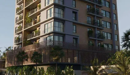 Apartamento com 1 dormitório à venda, 36 m² por R$ 363.000,00 - Altiplano Cabo Branco - João Pessoa/PB