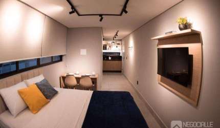Flat com 1 dormitório à venda, 26 m² por R$ 315.000,00 - Intermares - Cabedelo/PB