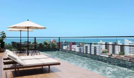 Apartamento com 2 dormitórios à venda, 59 m² por R$ 580.609,68 - Portal Do Poço - Cabedelo/PB