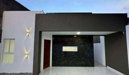 Casa com 3 dormitórios à venda, 80 m² por R$ 269.990,00 - Serrotão - Campina Grande/PB