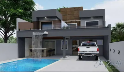 Sobrado 70 m do mar Praia Grande Matinhos com Piscina e Jacuzzi