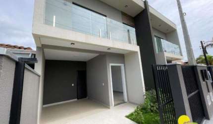 Sobrado com 3 quartos, 116 m², à venda por R$520.000,00 - Volta Ao Mundo I - Itapoá/SC