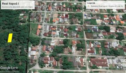 Terreno à venda, 468 m² por R$60.000,00 - Balneário Real Itapoá I - Itapoá/SC