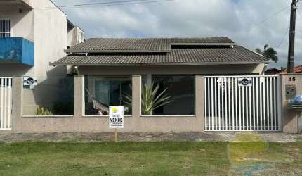 Casa com 02 dormitórios à venda, 124,40 m² por R$1.200.000,00 no Balneário Brasília em Itapoá Sc.