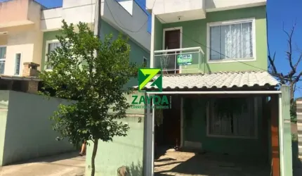 Casa à venda no Recanto - Rio das Ostras-RJ: 2 quartos, 2 suítes, 1 sala, 3 banheiros, 1 vaga, 120m². Imperdível!