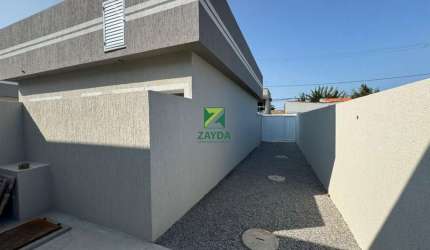 Excelente oportunidade: Casa à venda em Rio das Ostras-RJ, bairro Cidade Praiana. 2 quartos, 1 suíte, 1 sala, 2 banheiros, 3 vagas, 56,25m².